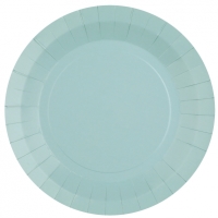 Taniere papierov svetlo modr 22,5 cm (10 ks)