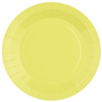 Taniere papierové žlté 22,5 cm (10 ks)
