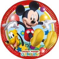 Tanieriky EKO papierov Mickey Mouse 20 cm 8 ks