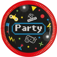 Talky paprov Gaming Party 19,5 cm 8 ks