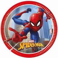 Tanieriky papierové SpiderMan Crime Fighter 20 cm, 8 ks