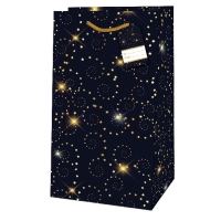Taška darčeková Piccolo Hviezdičkové špirálky 21 x 11 x 6,5 cm