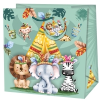 Taka drkov tvercov s motivem safari 15x6x14,6 cm