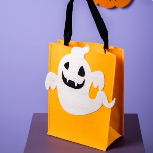 Taka filcov Halloween BoOo Duch 27 x 20 x 10 cm