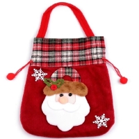 Taka vianon plyov Santa 27 x 33 cm
