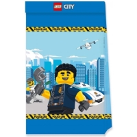 Tašky papierové Lego City 4 ks
