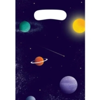 Tatiky papierov Space party 15,8 x 23,6 cm (8 ks)