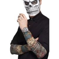 Tetovací rukáv Day of the Dead, viacfarebný