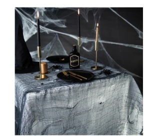 Textiln dekorace Halloween ern 76 x 300 cm