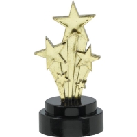Trofej plastov Hollywood 10,1 x 5 cm 6 ks