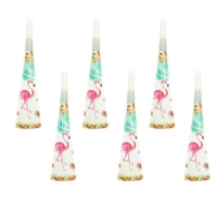 Trumpetky Flamingo 6 ks