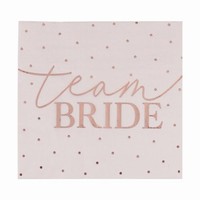 SERVÍTKY Team Bride ružové zlato