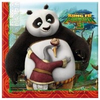 SERVTKY papierov Kung Fu Panda 3 33x33cm 20ks
