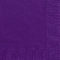 Servítky papierové banketové Purple 25 x 25 cm, 20 ks