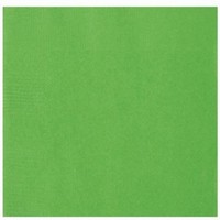 Servítky papierové limetkovo zelené 33 x 33 cm, 50 ks