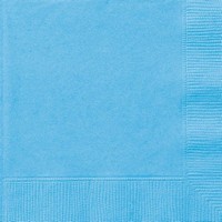 Servtky papierov svetlo modr 33 x 33 cm, 50 ks