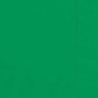 Servítky papierové tmavo zelené 33x33 cm, 20 ks