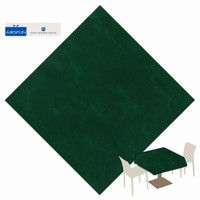 Obrus Airspun Party tmavo zelený 140 x 240 cm