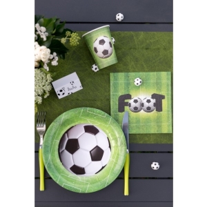 Ubrousky Fotbal 33x33 cm 20 ks