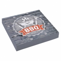 Servítky papierové BbQ & Grill Party 33x33 cm, 20 ks