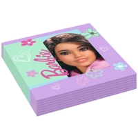 Servítky papierové Barbie Sweet Life 33x33 cm, 16 ks