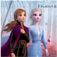 Servítky papierové Frozen II 25x25 cm, 16 ks