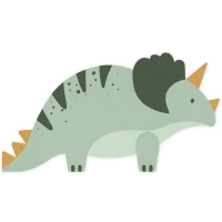 Servítky papierové Triceratops 18x10 cm, 12 ks