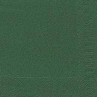 Servítky papierové banketové BIO tmavo zelené 24 x 24 cm 20 ks