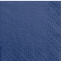Servtky papierov banketov Navy Blue 13 x 13 cm 20 ks