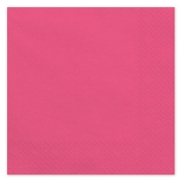 Ubrousky pap�rov� r��ov� 33x33 cm 20 ks