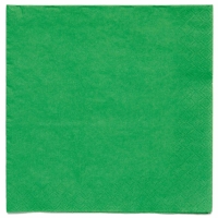Servítky papierové zelené Evergreen 33x33 cm, 20 ks