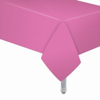 Obrus papierový ružový 132x183 cm