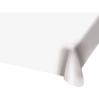 Obrus plastov biely 130 x 180 cm