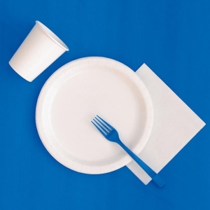 Ubrus plastov Royal blue 137x274 cm