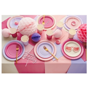 Ubrus světle růžový 137x183 cm