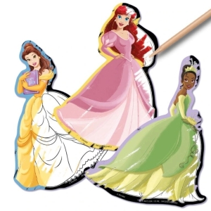 Vykrbac obrzky Disney Princezny - samolepky 5 ks