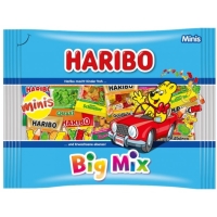Želé cukríky Haribo Big Mix 330 g