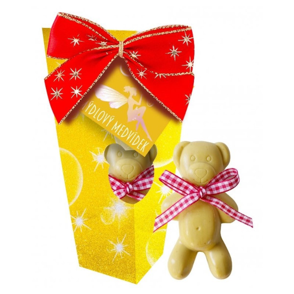 E-shop Mydlo medvedík Darčekové balenie žlté 50 g