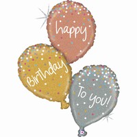 BALNIK fliov Balniky trio Happy Birthday 102cm