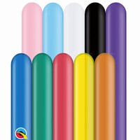 Balóniky modelovacie mix farieb Tradičné 152/5 cm, 250 ks