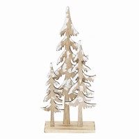 DEKORCIA Stromeky dreven na podstavci 14x31,5cm