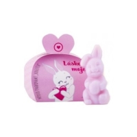 Darčekové tvarované mydlo Lásko moje - Zajac