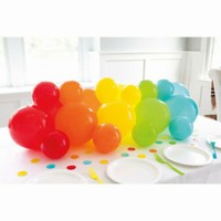 Sada balónikov na balónikovú girlandu Rainbow 20 ks