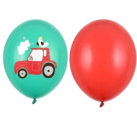 Sada balónikov s traktorom 5 ks