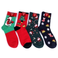 Vianočné ponožky v darčekovom modrom balení 2 ks veľ. 39-42