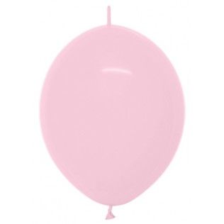 Balónik spojovací pastelový ružový 100 ks