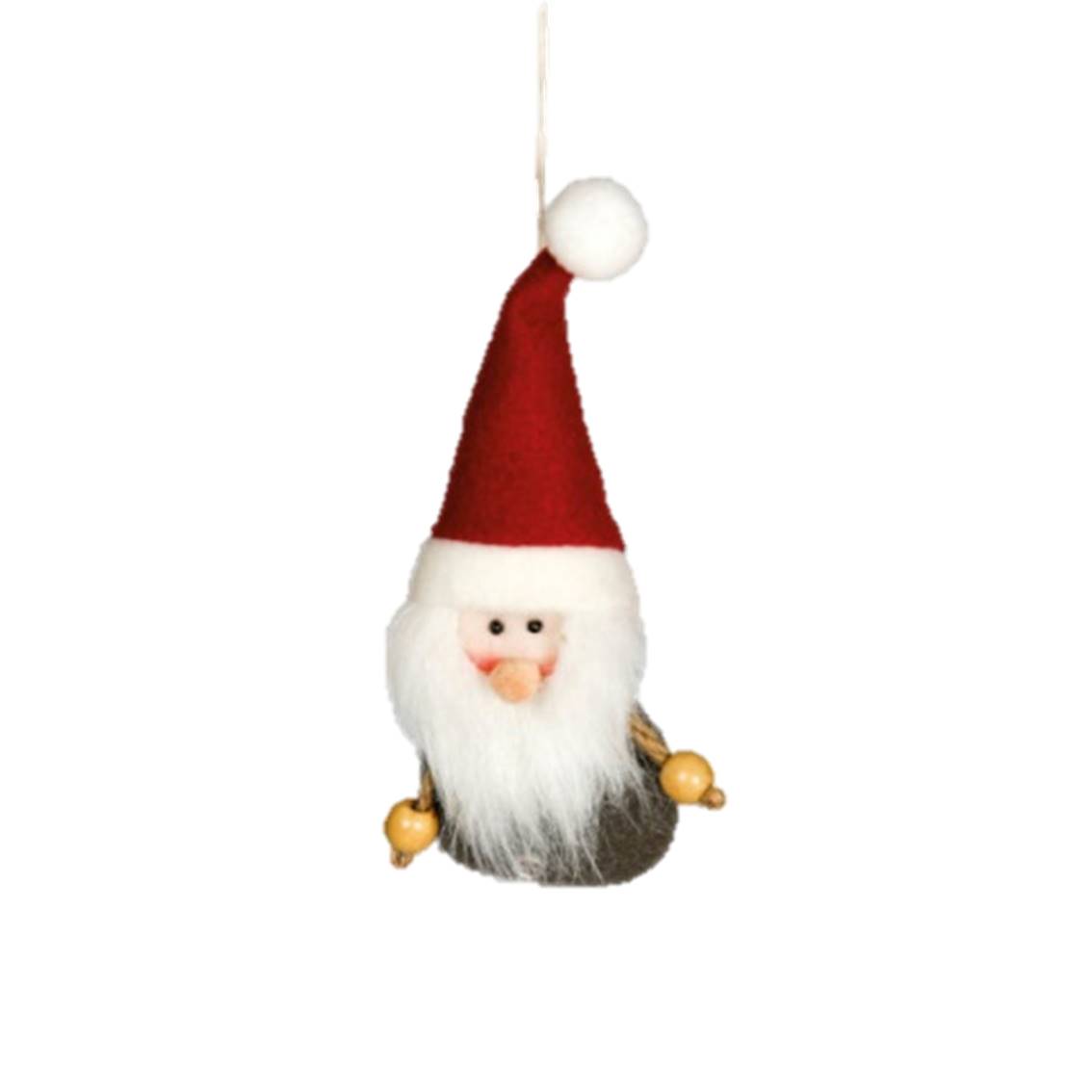 POSTAVIČKA vánoční závěsná Santa 10,5cm 1ks