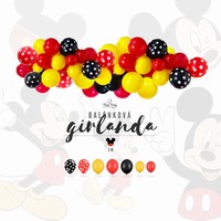 Sada girlanda Mickey mouse colours 2 m