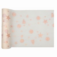 ERPA stolov Vianon Ivory a Rosegold 30 cm x 5 m