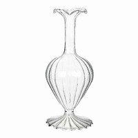 Váza sklenená dekoračná vysoká 20 cm